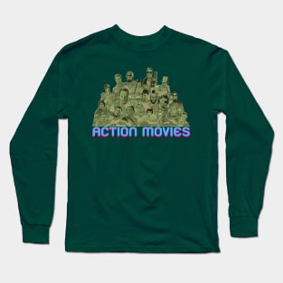 Action Movies Long Sleeve T-Shirt